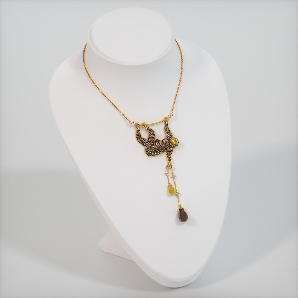 The Sloth Necklace | BlueStone.com