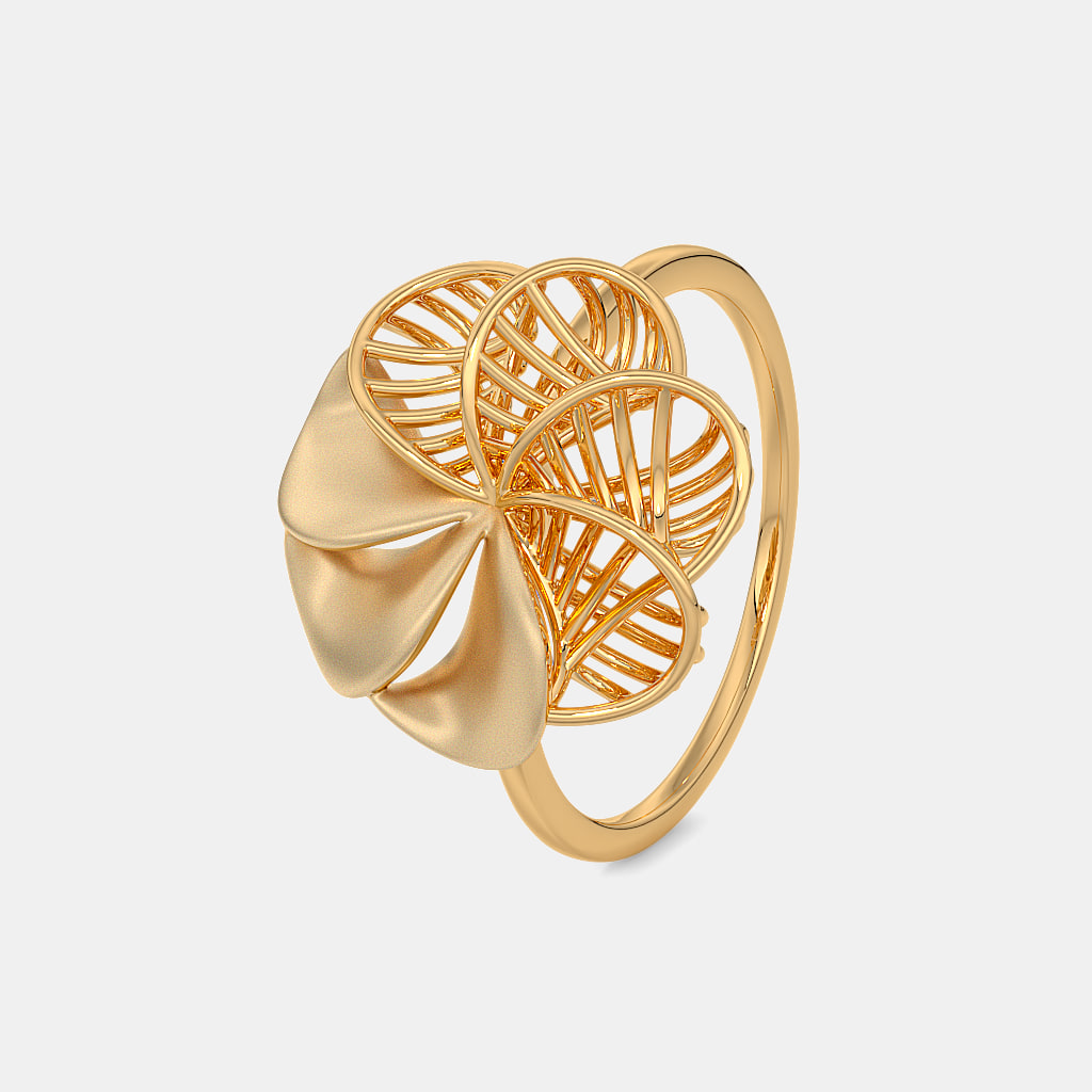 The Botanically Flowing Mushroom Ring