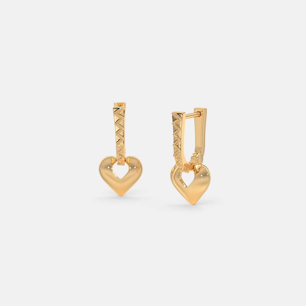 The Heartistry Dangle Hoop Earrings