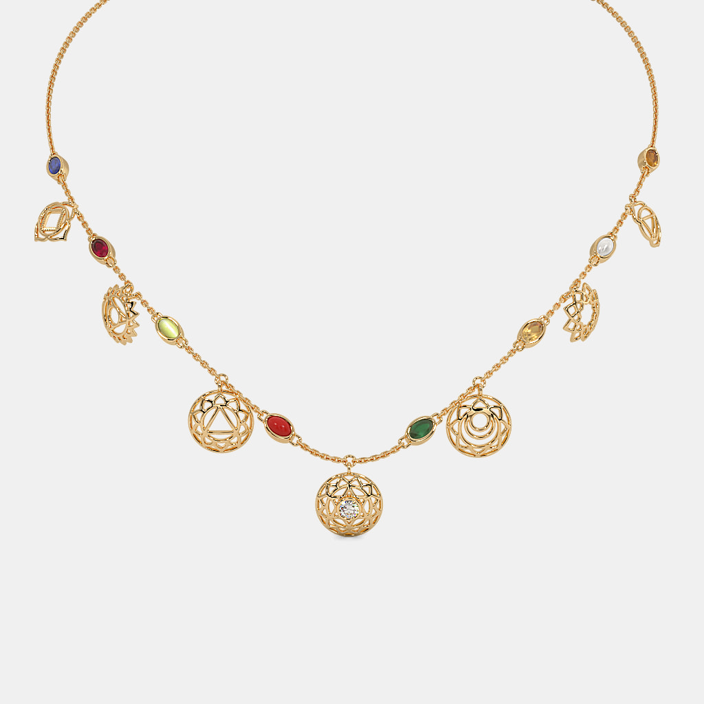 The Saptara Navaratna Station Necklace
