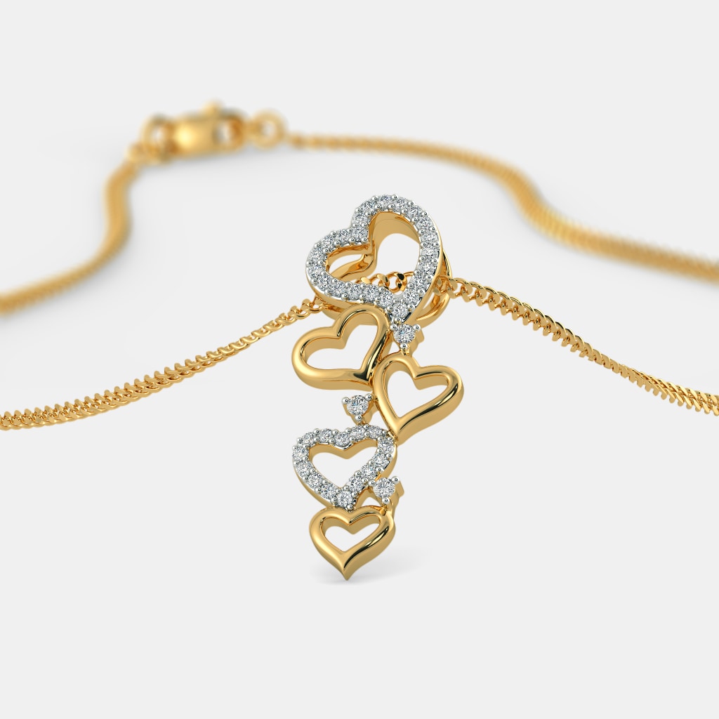 The Trail Of Hearts Pendant