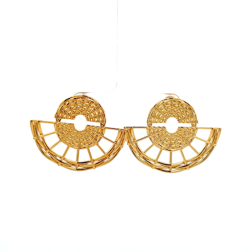 The Weavenn Chandbali Earrings