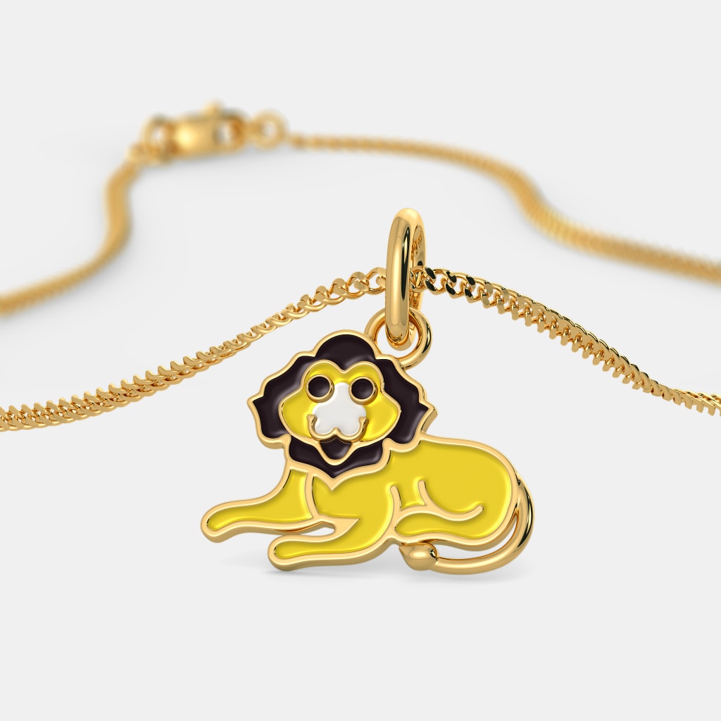 The King of Jungle Pendant For Kids