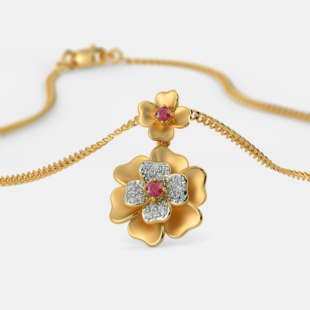 The Dainty Floral Pendant