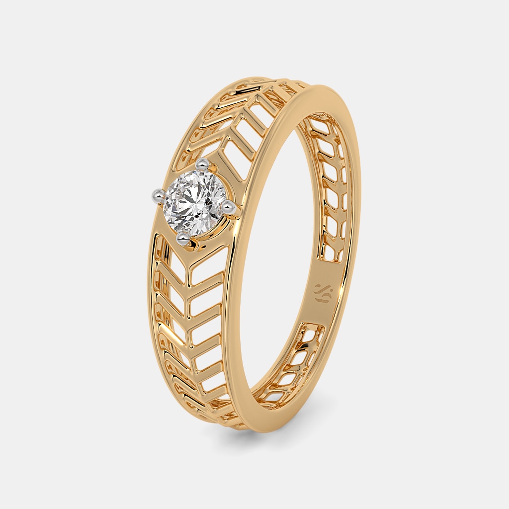 The Terex Solitaire Ring For Him