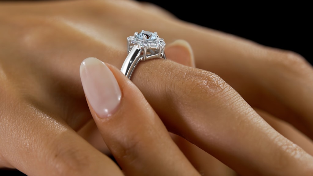 OSTKAKA ★ BRILL MELTING RING EARRING [正規品/関税込] The Besotted Dazzle Ring | BlueStone.com
