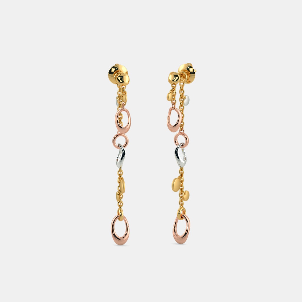 The Arwa Charmed Drop Earrings