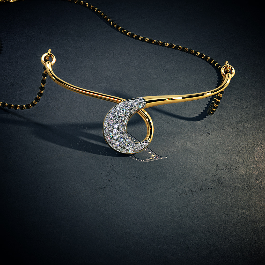 The Mayur Mangalsutra | BlueStone.com