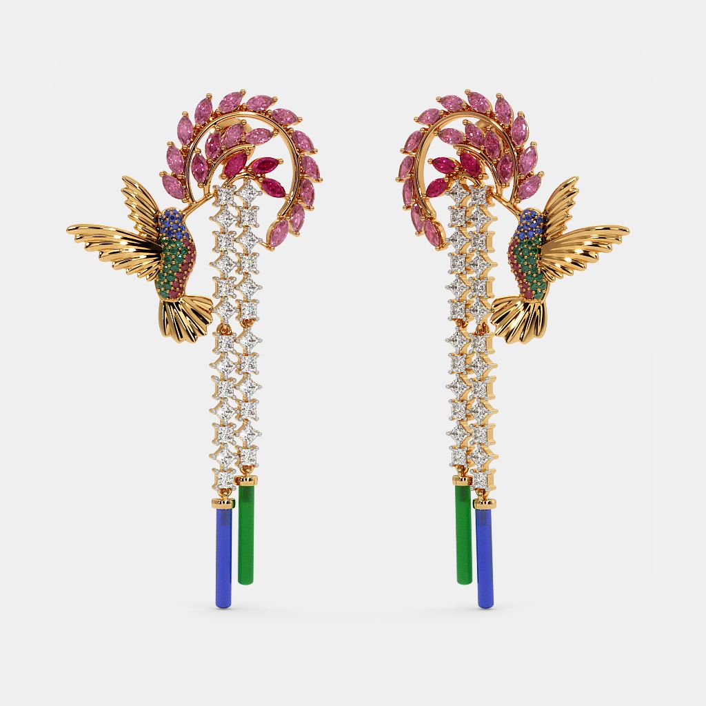 Parrot earrings clearance target