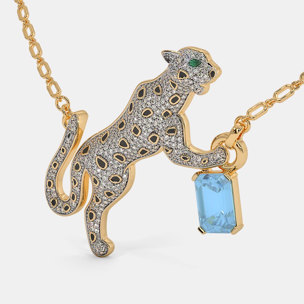Leopard necklace sale