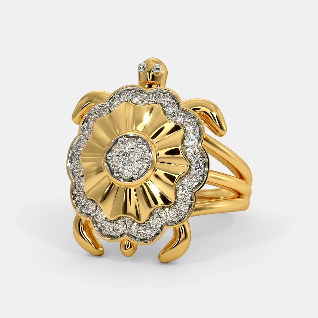 Turtle gold discount ring price