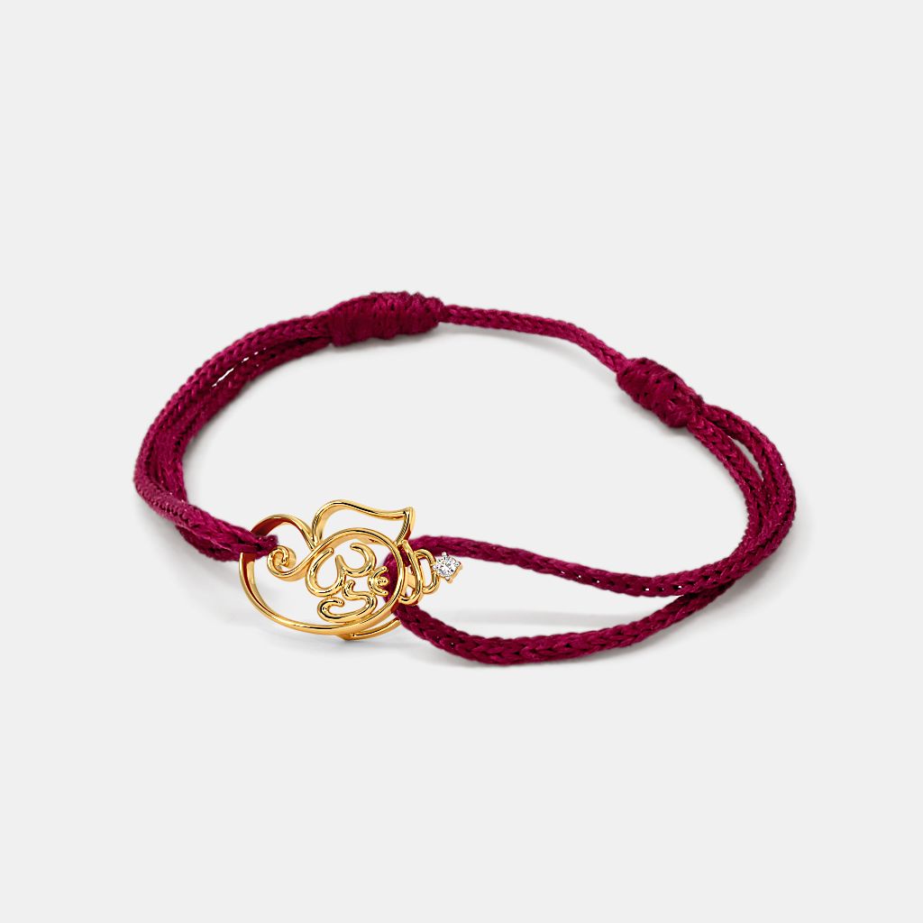 Bluestone discount gold rakhi