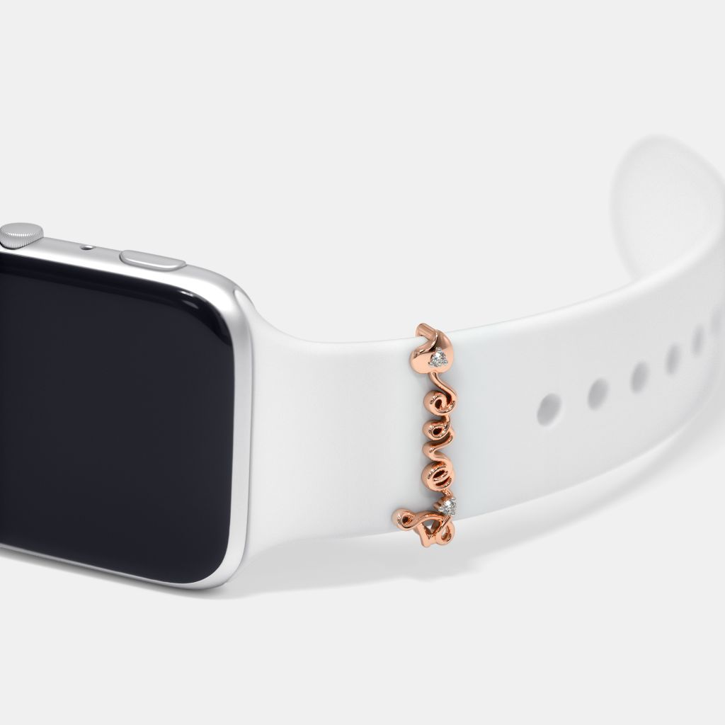 The Love Script Watch Band BlueStone