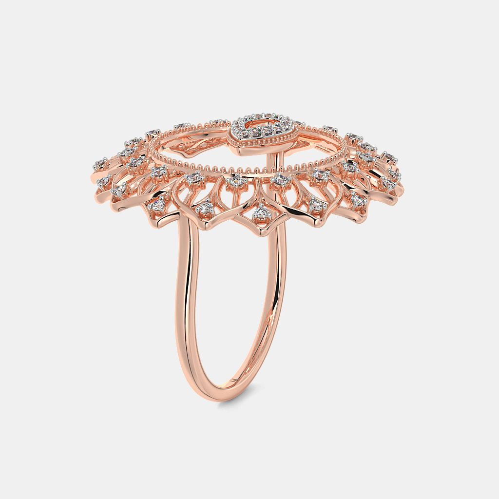 Rose petal ring store