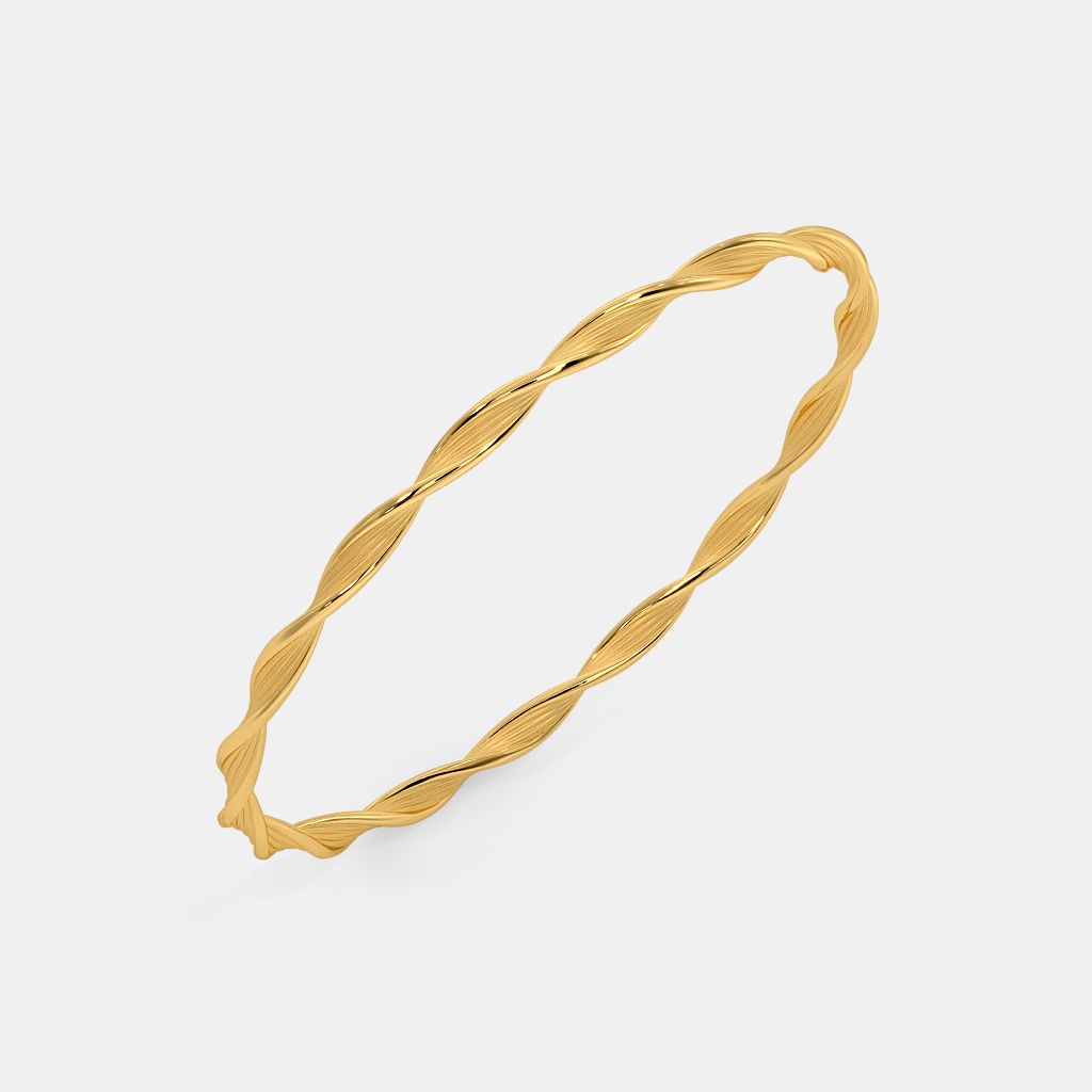 The Afifi Round Bangle BlueStone