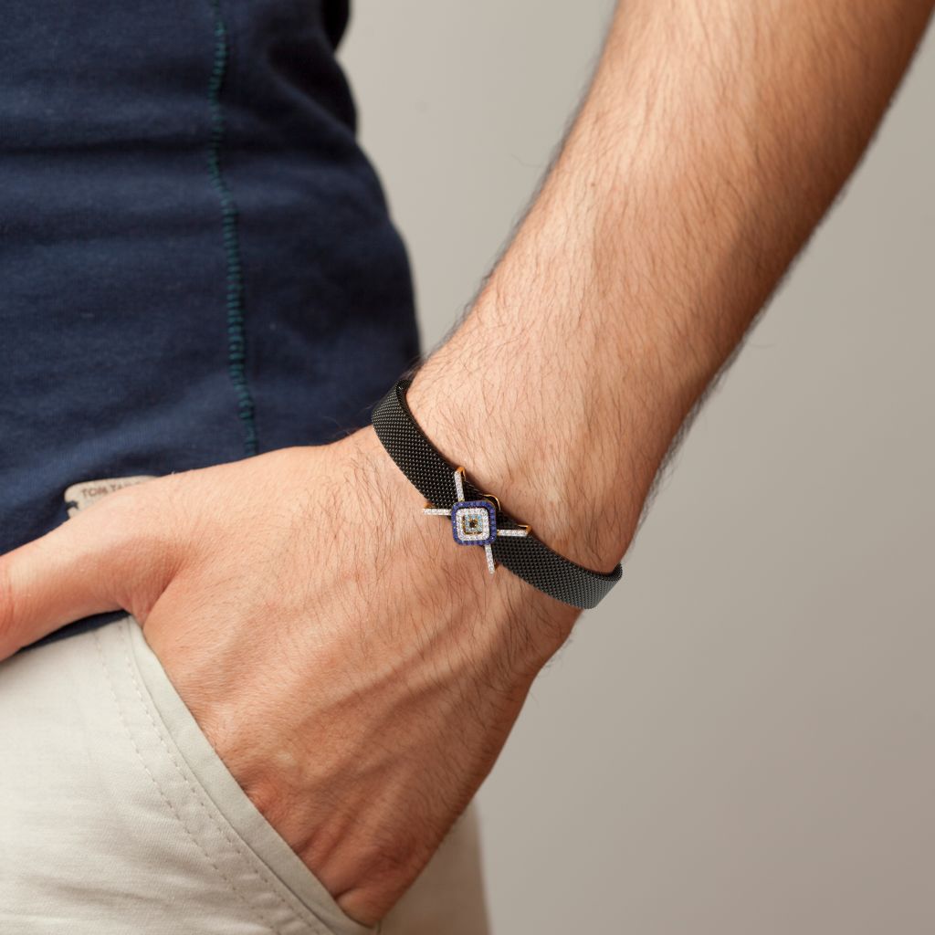 The Talisman Evil Eye Steel Bracelet