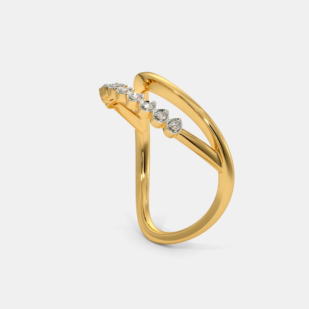 The Amilia Thumb Ring BlueStone
