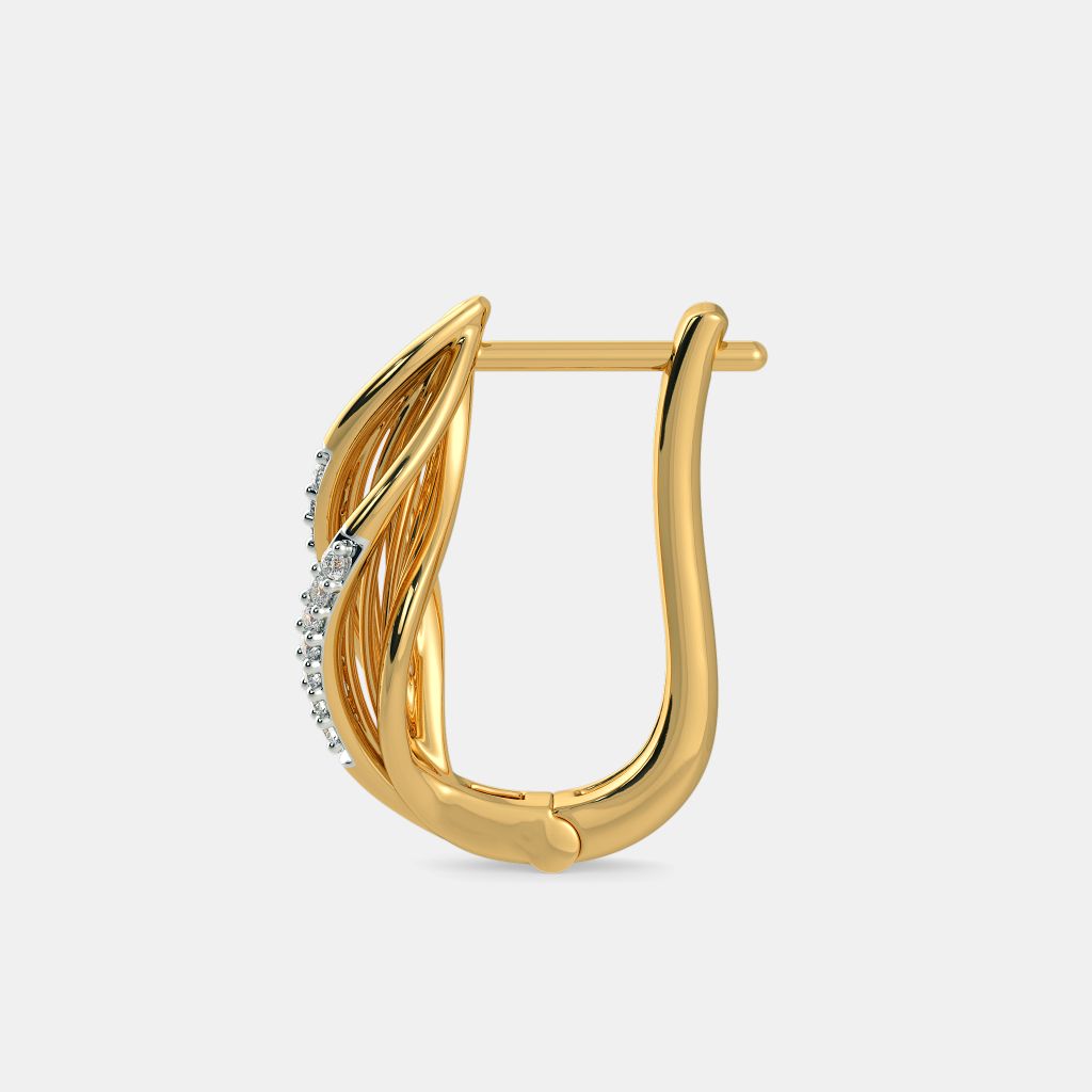 Buy Rose Gold Hoop Earrings Online  ORRA