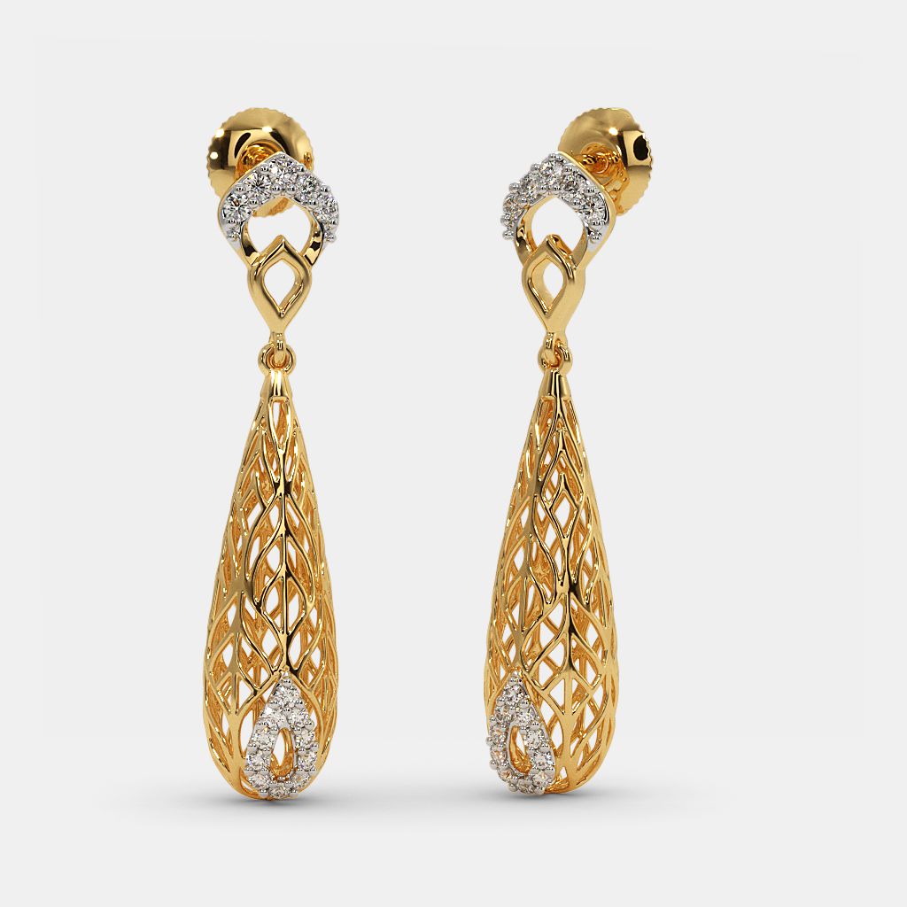 Elegant and Stylish Diamond Stud Earrings by Bluestone Jewellery  YouTube