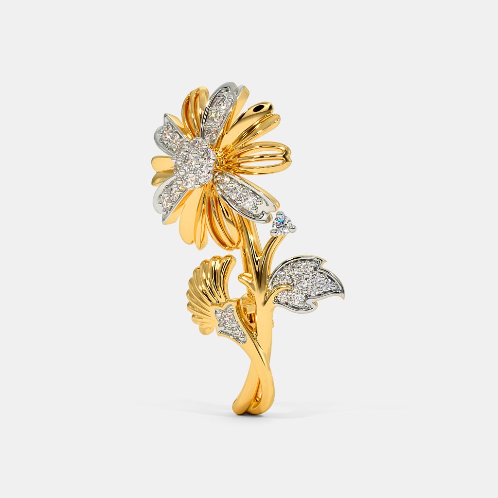 Gold brooch for mens tanishq shop
