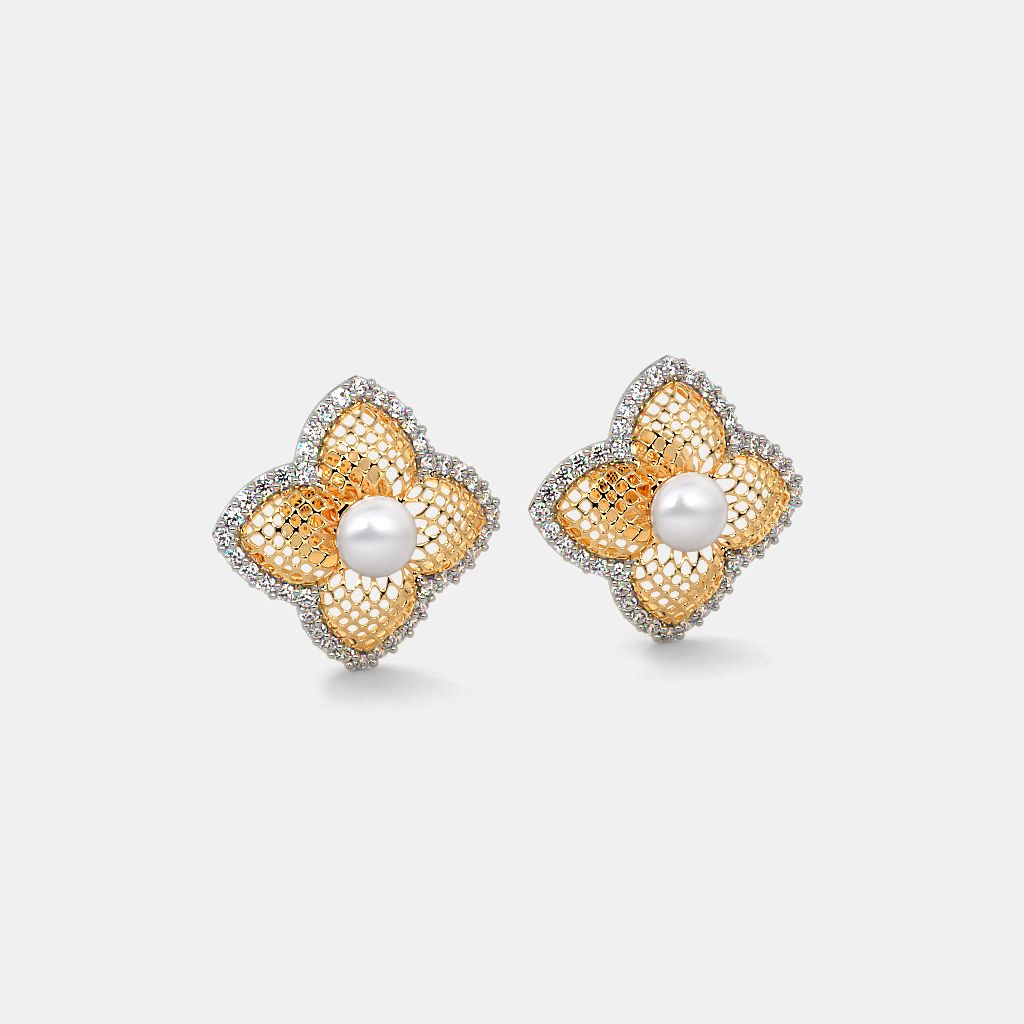 Bluestone pearl earrings new arrivals
