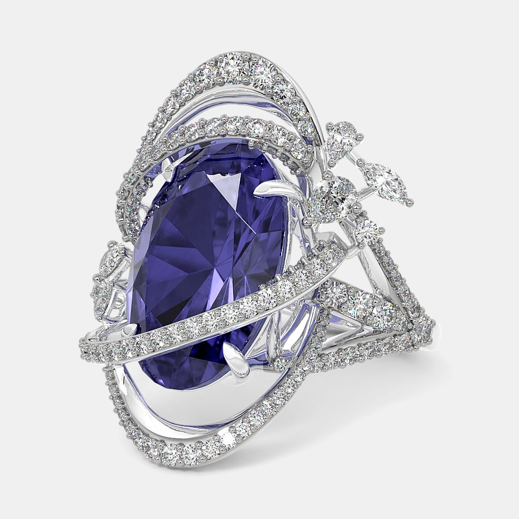 The Omivara Cocktail Ring | BlueStone.com