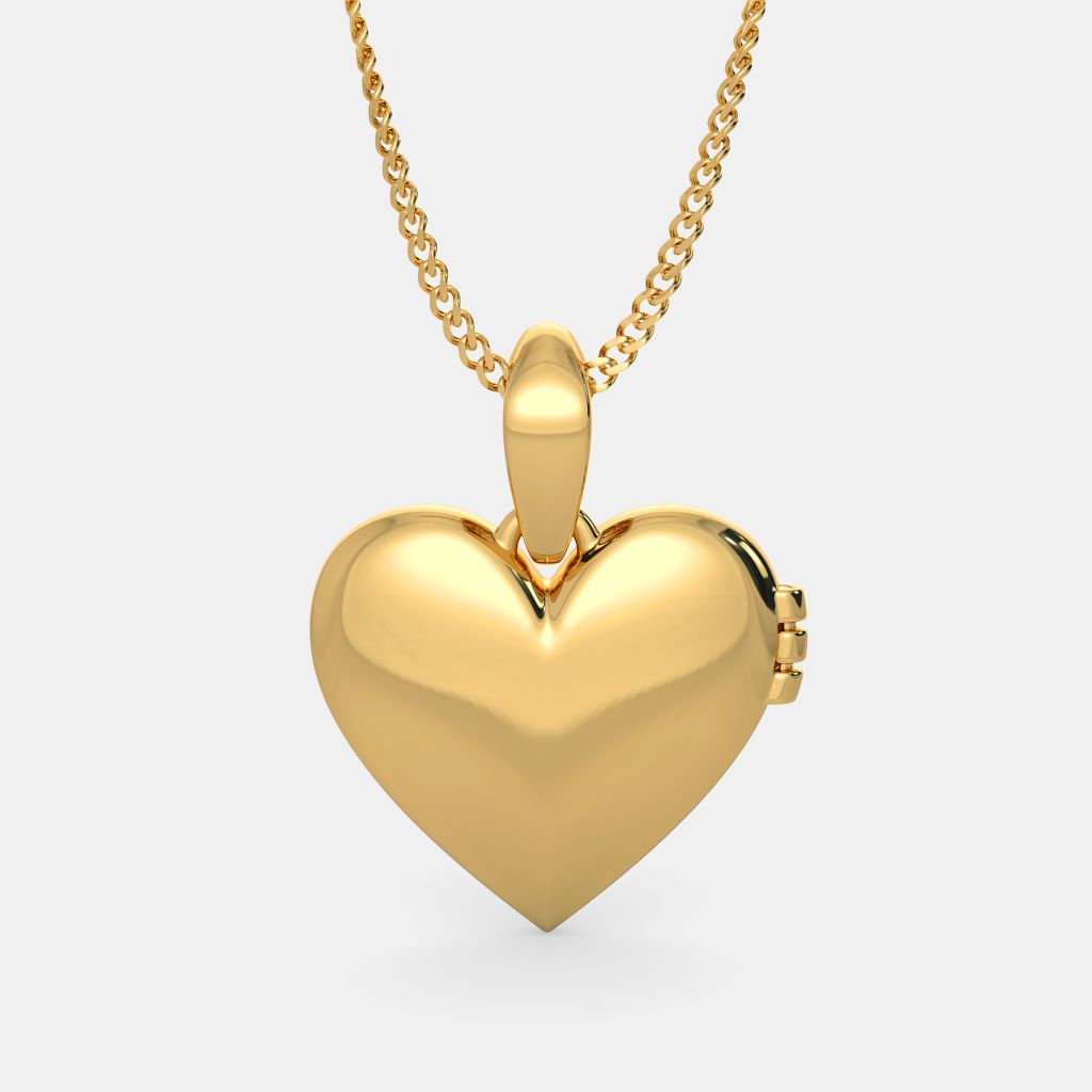 Heart shaped openable pendant on sale