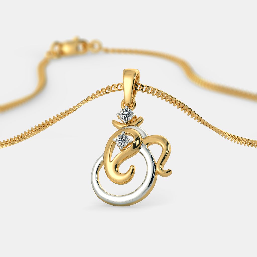 Om diamond clearance pendant designs