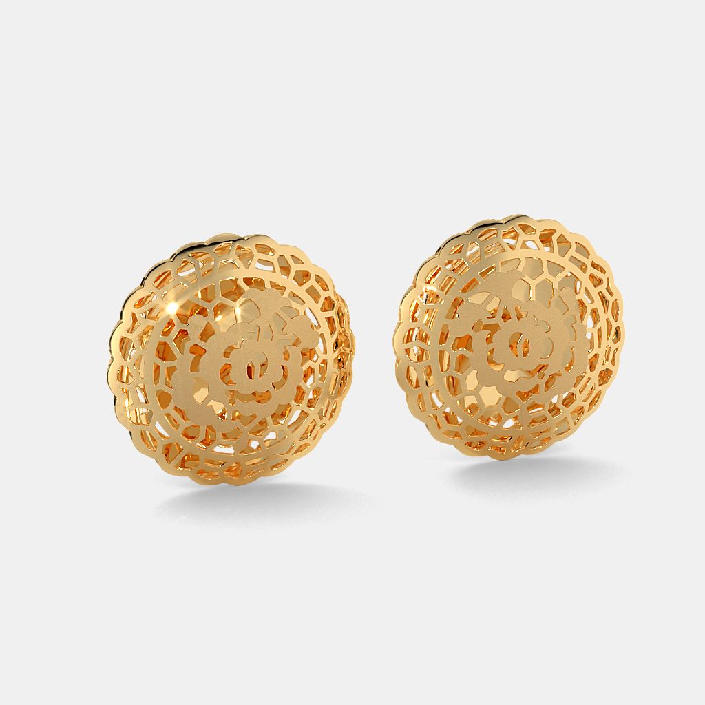 The Cierre Studs Earrings BlueStone