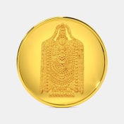 5 gram 24 KT Balaji Gold Coin - thumb 1