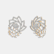 The Astral Lotus Stud Earrings - thumb 1