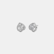 The Wrapped Solitaire Stud Earrings - thumb 1
