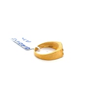 The Diagonally Angled Signet Ring For Him - thumb 4