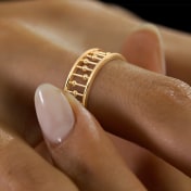 The Plenteous Wired Band Ring - thumb 4