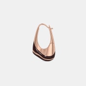 The Mocha Wave Hoop Earrings - thumb 8