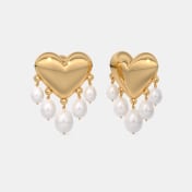 The Aeila Heart Drop Earrings - thumb 1