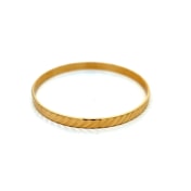 The Ozil Round Bangle - thumb 1