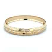 The Guirassy Round Bangle - thumb 3