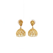 The Veil Jhumka Earrings - thumb 2