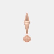 The Stamp Drop Huggie Earrings - thumb 7