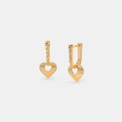 The Heartistry Dangle Hoop Earrings - thumb 1