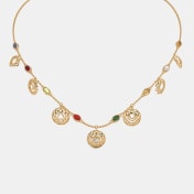 The Saptara Navaratna Station Necklace - thumb 1