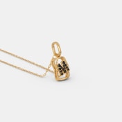 The Lettera M Initial Pendant - thumb 6