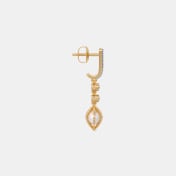 The Nacrisse Dangle Hoop Earrings - thumb 6