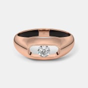 The Axisra Solitaire Ring For Men - thumb 4