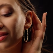 The Ednita Hoop Earrings - thumb 3