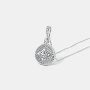 The Olivena Solitaire Pendant - thumb 1