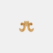 The Pretzel Heart Stud Earrings - thumb 8