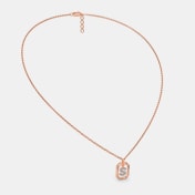 The Swiing S Initial Necklace - thumb 5