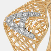 The Plump A Initial Ring - thumb 3